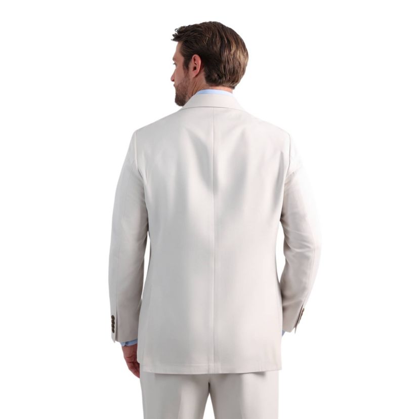 Haggar® Mens Smart Wash® with Repreve® Houndstooth Classic Fit Suit Separates Jacket