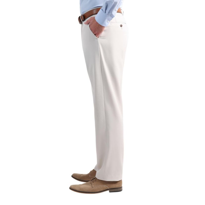 Haggar® Mens Smart Wash® with Repreve® Houndstooth Classic Fit Flat Front Suit Separates Pant