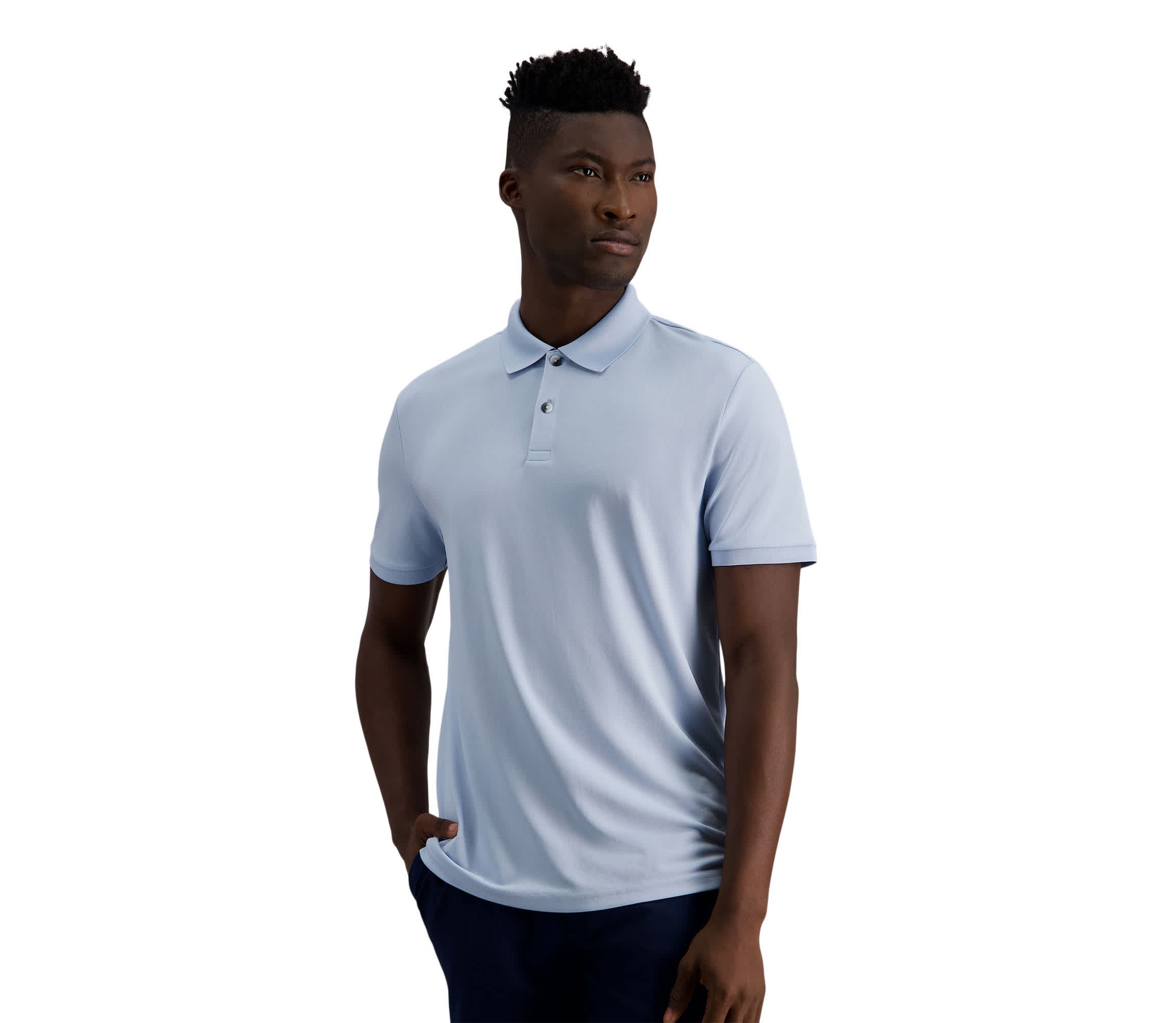 Mens Short Sleeve Pique Polo