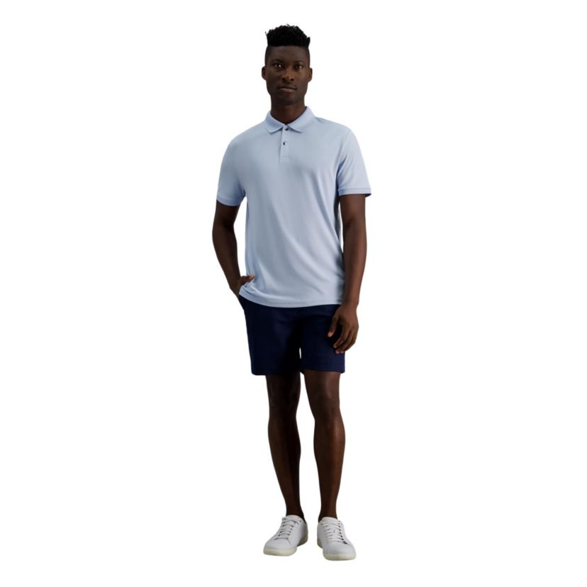 Mens Short Sleeve Pique Polo
