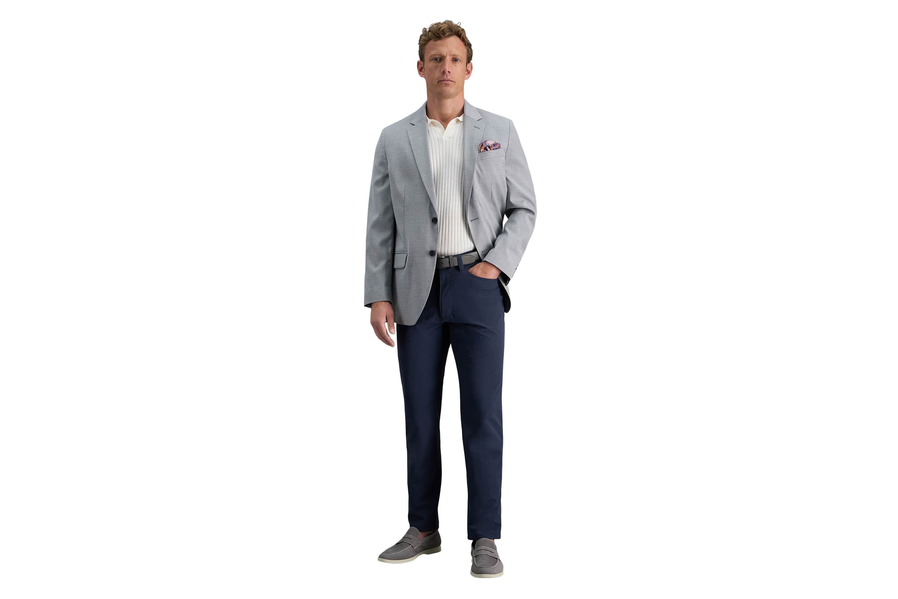 Haggar Sport Performance Nylon 5-Pocket Tech Pant