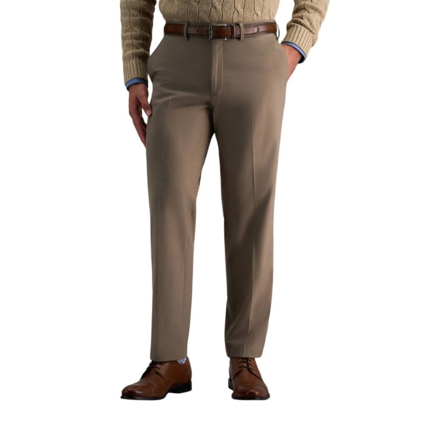Haggar J.M. Haggar Straight Fit Flat Front Flannel Dress Pant | Belk