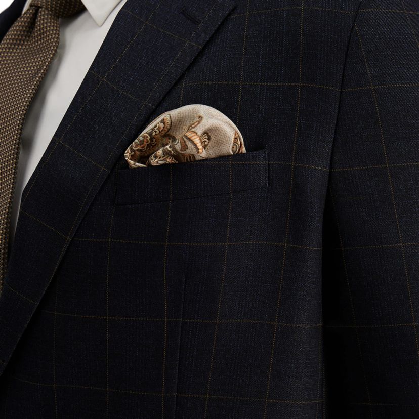 Big & Tall J.M. Haggar Mens Glen Plaid Tailored Fit Sport Coat