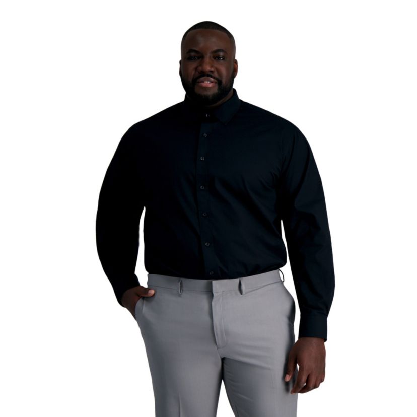 Big & Tall Mens Premium Comfort Classic Fit Dress Shirt