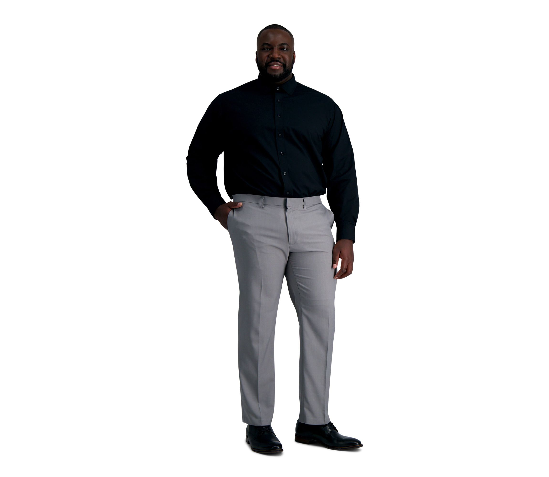 Big & Tall Mens Premium Comfort Classic Fit Dress Shirt