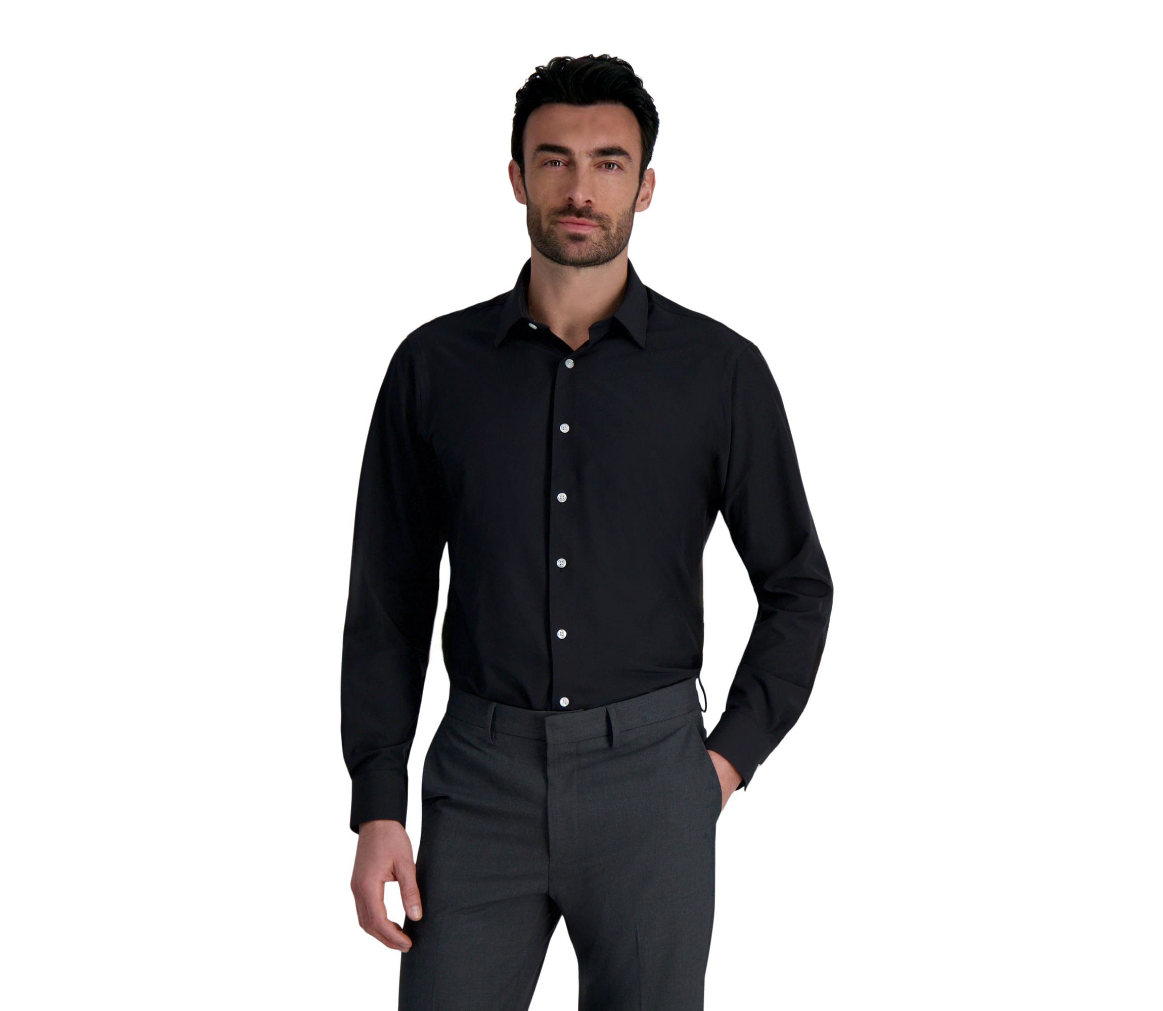 Mens Smart Wash® Classic Fit Dress Shirt