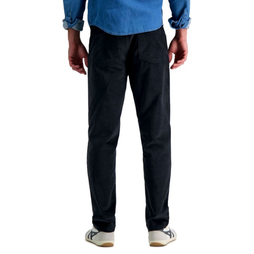 Mens Stretch 5- Pocket Straight Fit Corduroy Pant