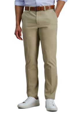 Haggar Men's Modern Khaki Slim Fit Pant, 34 x 30