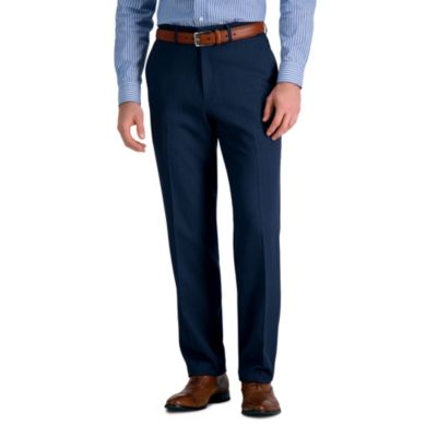 Haggar® Men's Premium Comfort Tonal Windowpane Straight Fit Dress Pant