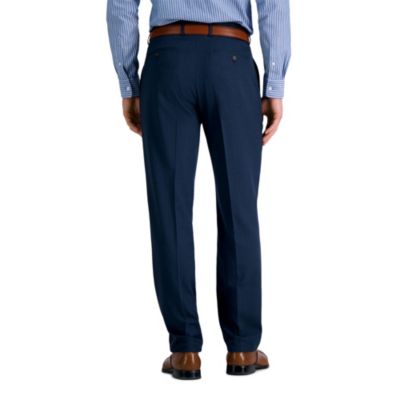 Haggar® Men's Premium Comfort Tonal Windowpane Straight Fit Dress Pant