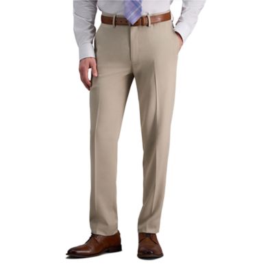 Haggar Men's Premium Comfort Slim Fit Flat Front Dress Pant