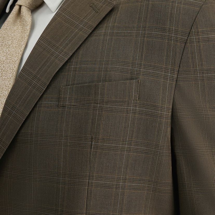 Big & Tall J.M. Haggar™ Tailored Fit Plaid Windowpane Sport Coat
