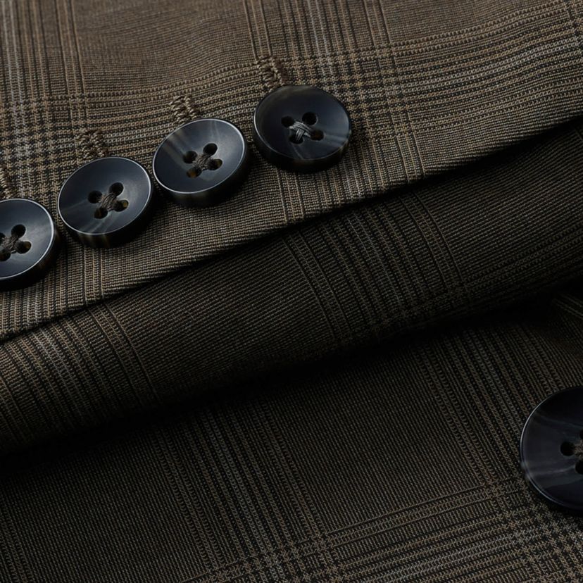 Big & Tall J.M. Haggar™ Tailored Fit Plaid Windowpane Sport Coat