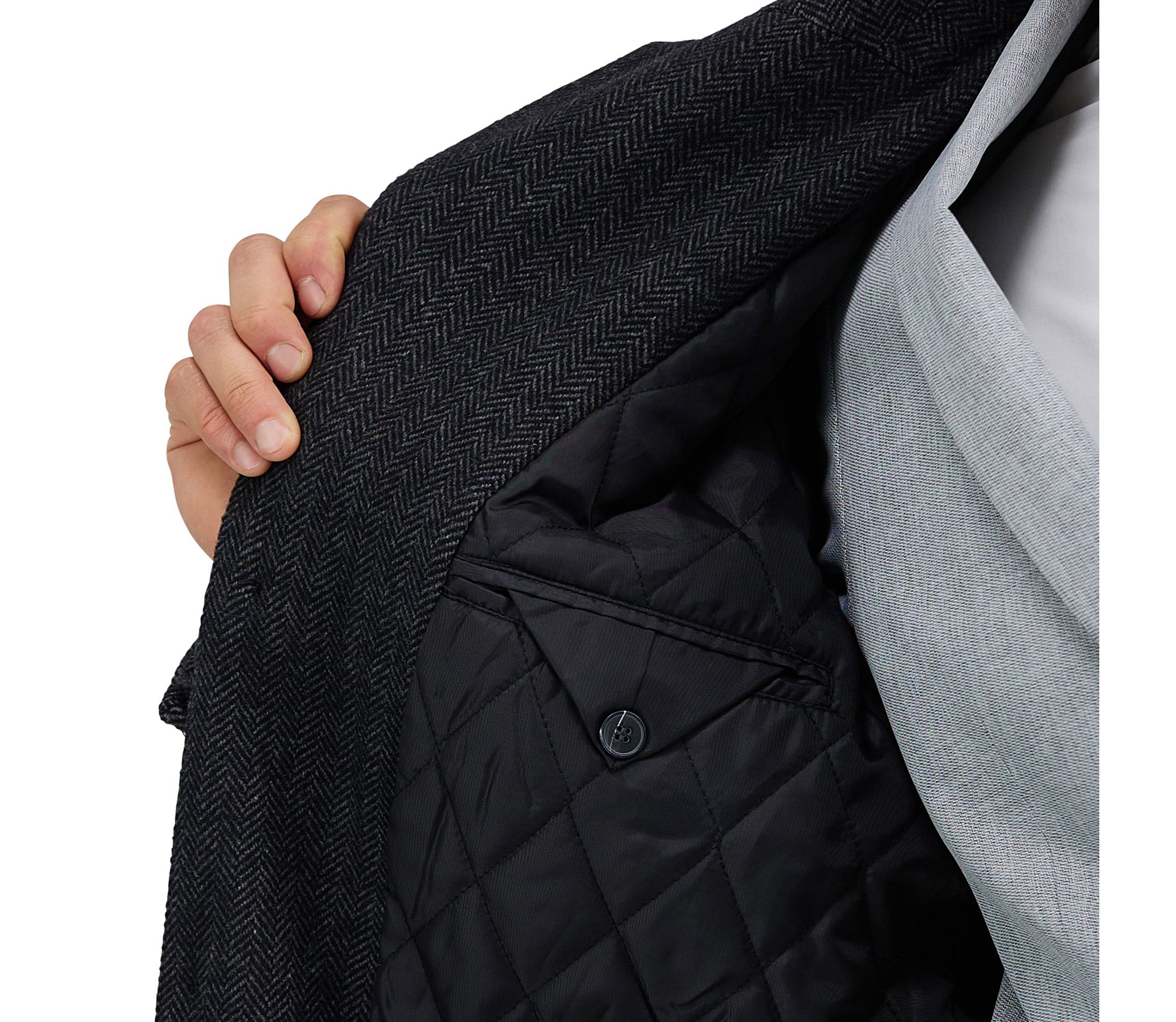 J.M. Haggar™ Herringbone Top Coat