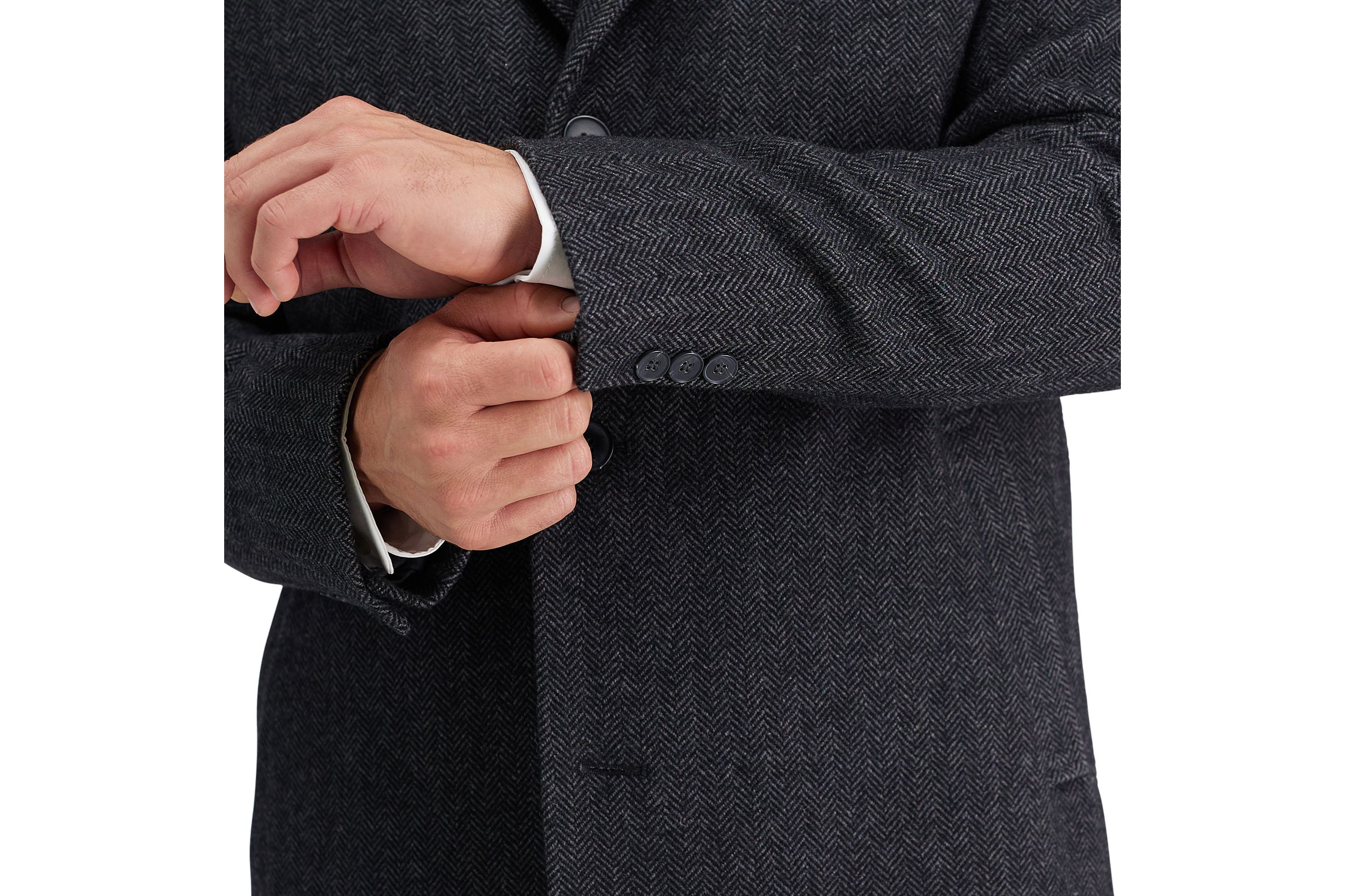 J.M. Haggar™ Herringbone Top Coat
