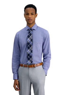 Haggar Men's Wrinkle Free Slim Fit Dress Shirt