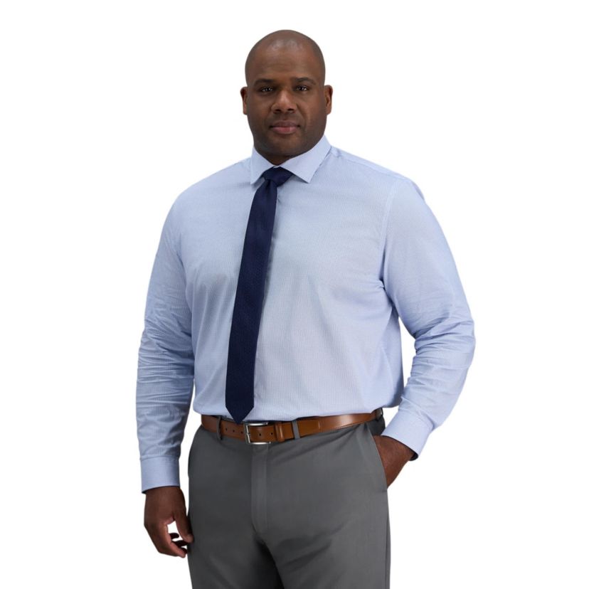 mens big and tall dress shirts MODA NOVA & Men's Satin V Neck Long Sleeve Button Down White XLT this button Haggar Men's Big & Tall