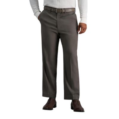 J.M. Haggarâ¢ Men's Classic Fit Medium Glen Plaid Flat Front Suit Separate Pant, 44 x 29