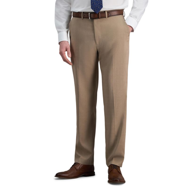 men's classic-fit microtwill ultraflex machine washable dress pants LAUREN RALPH LAUREN Ultraflex Stretch Men's Flat-Front Professional Dress  Pants 42 x 30 B4HP
