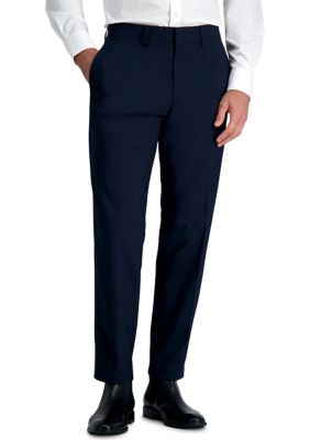 Tailored Fit Flat Front Grid Pattern Suit Seperate Pant