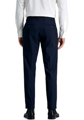 Tailored Fit Flat Front Grid Pattern Suit Seperate Pant