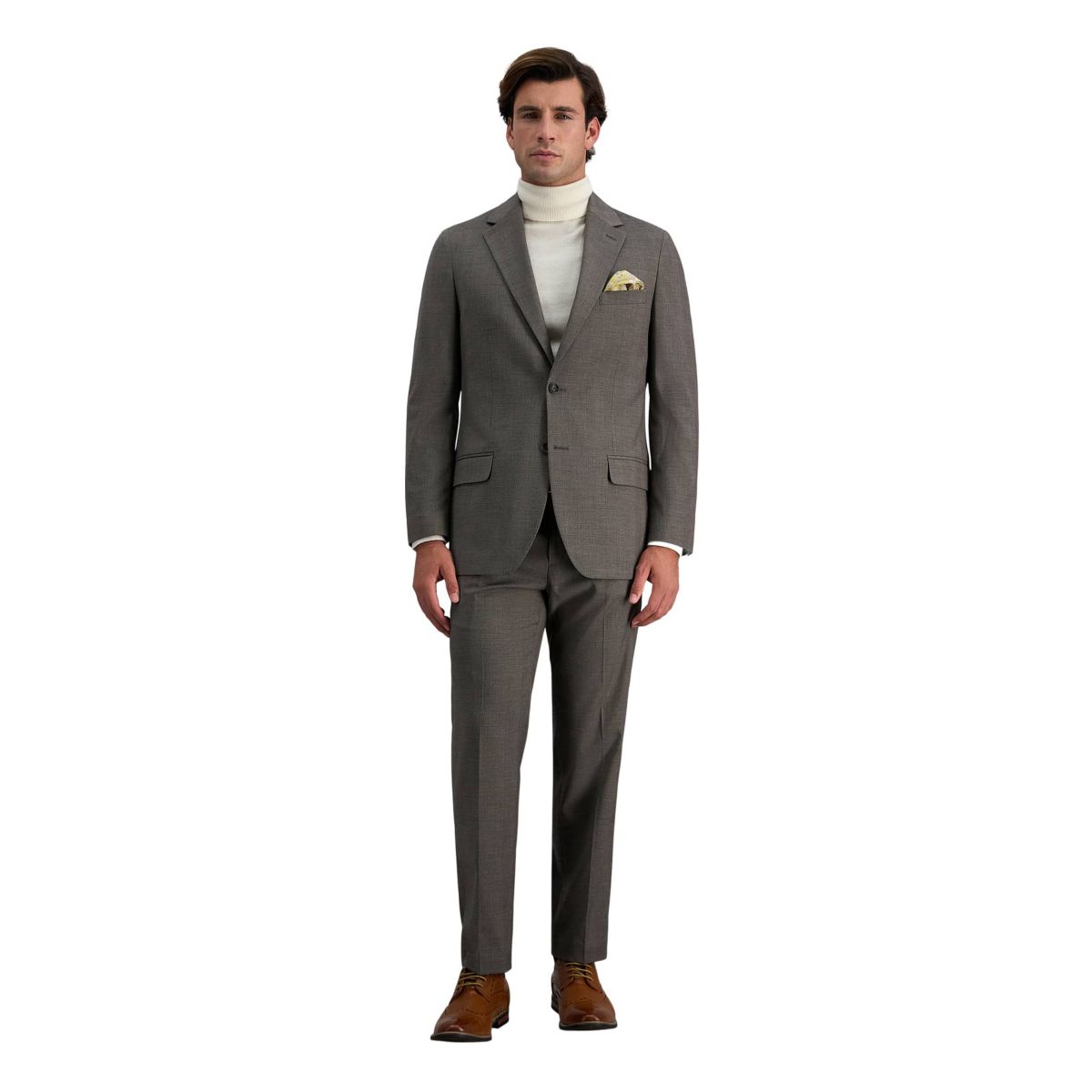 J.M. Haggar™ Mens Tailored Fit Twill Suit Seperate Pant
