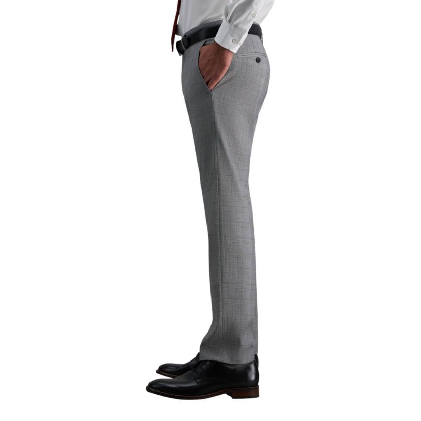 J.M. Haggar™ Mens Tailored FIt Stretch Plaid Suit Separate Pant