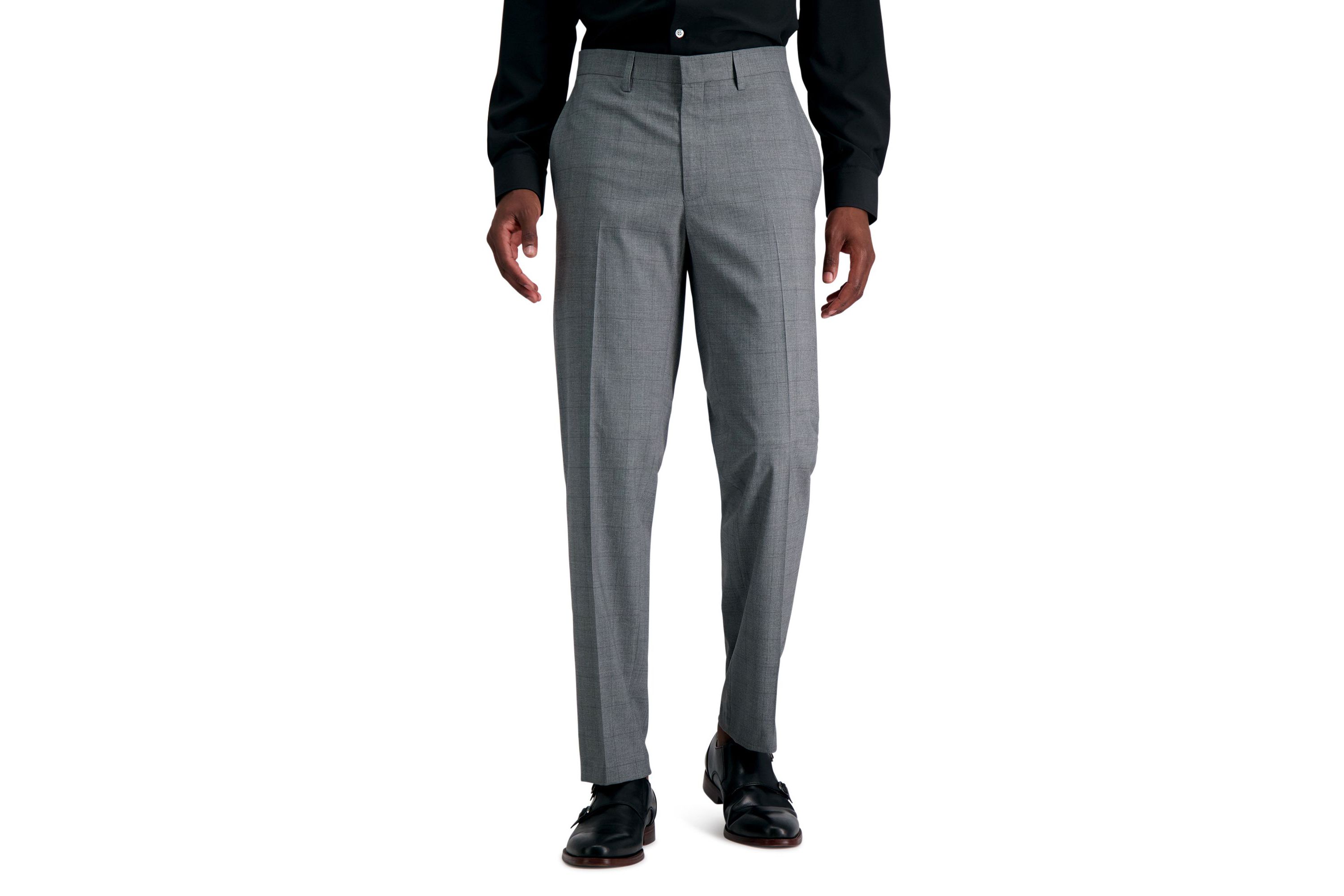 J.M. Haggar™ Glen Plaid Slim Fit Suit Pant