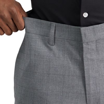J.M. Haggar™ Glen Plaid Slim Fit Suit Pant