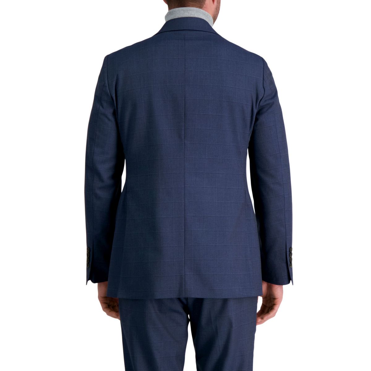 J.M. Haggar™ Tailored Fit Windowpane Suit Separate Jacket