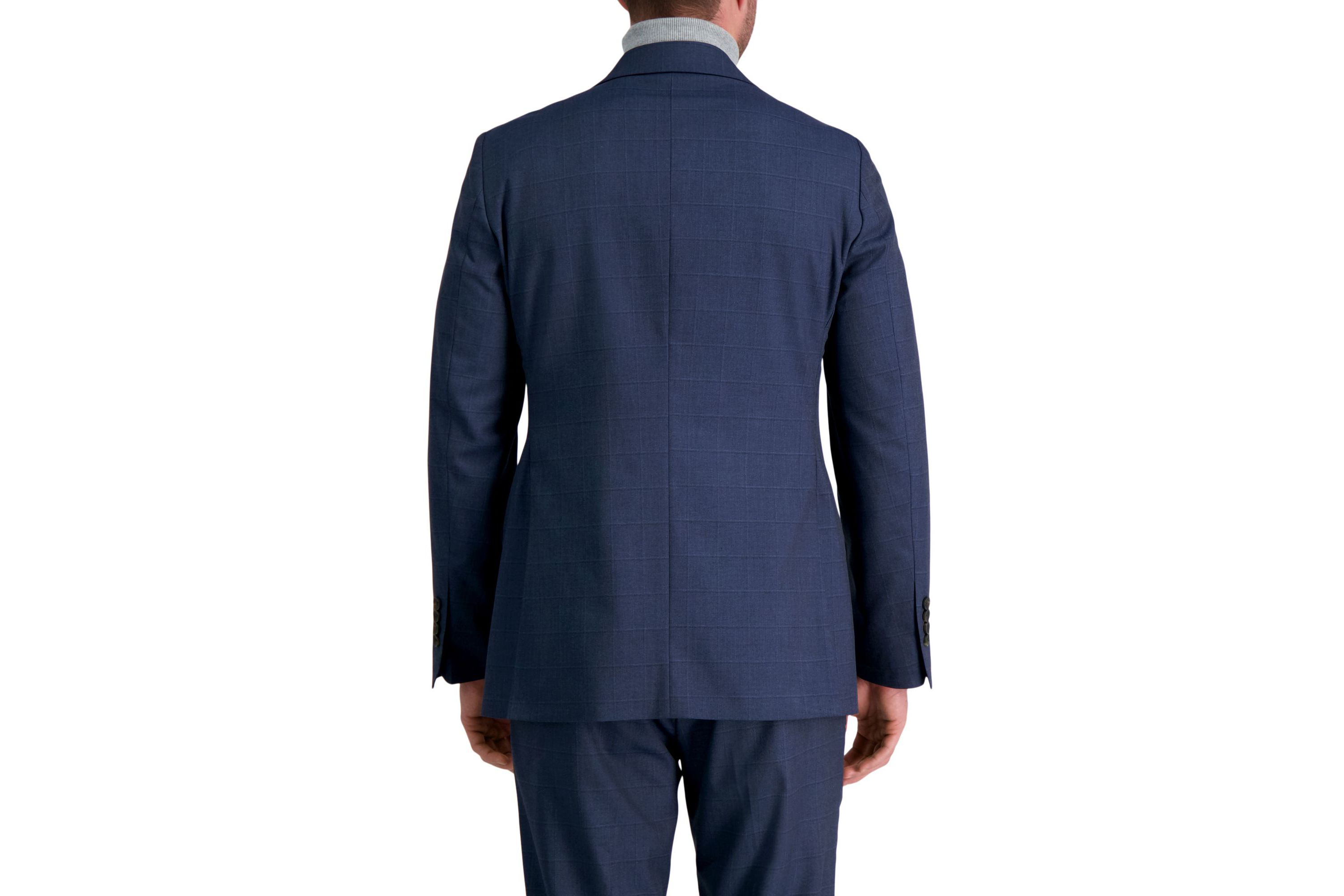 J.M. Haggar™ Tailored Fit Windowpane Suit Separate Jacket