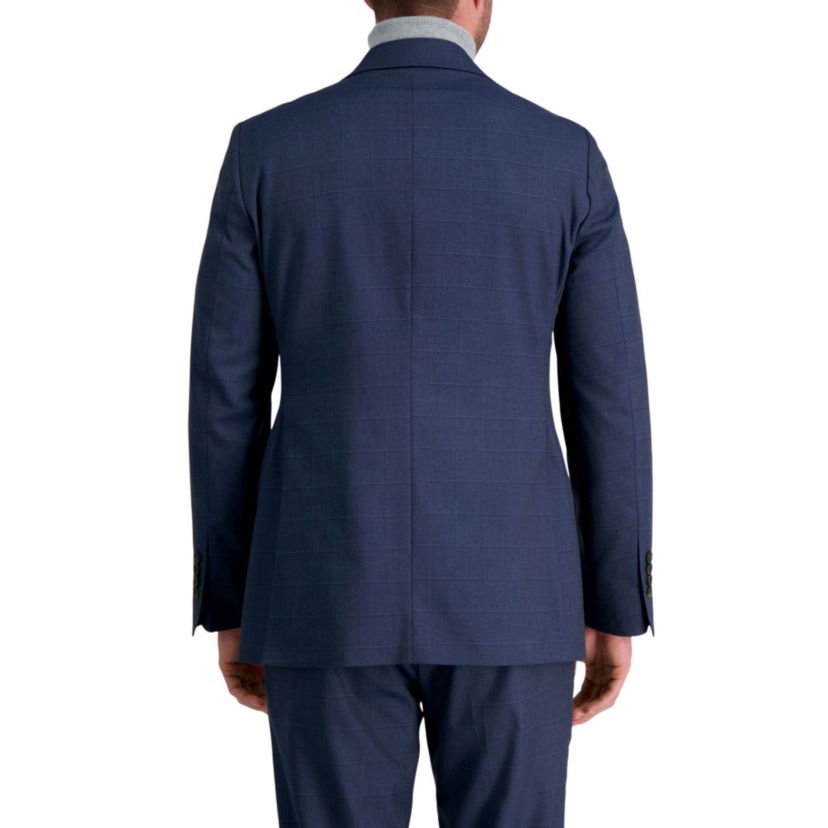 J.M. Haggar™ Tailored Fit Windowpane Suit Separate Jacket