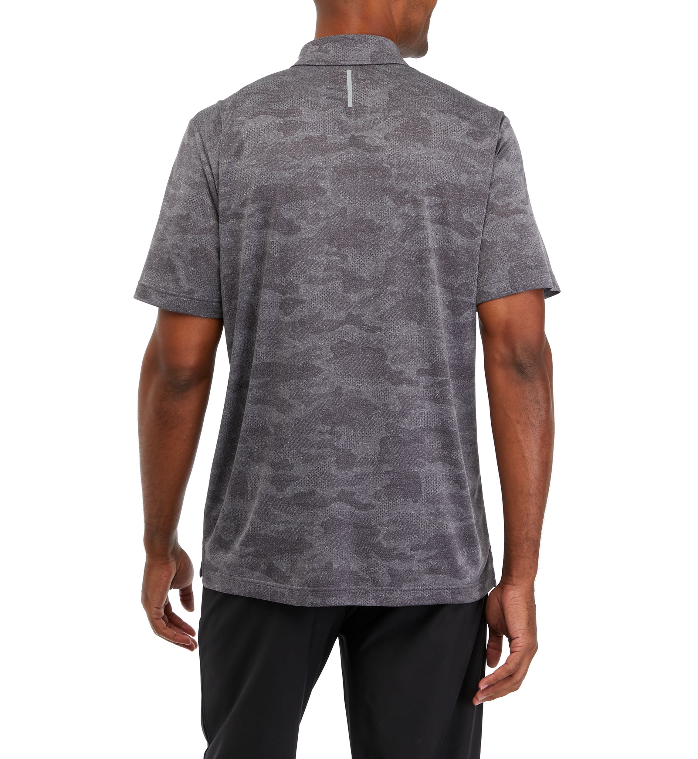 Short Sleeve Printed Polo Shirt 
