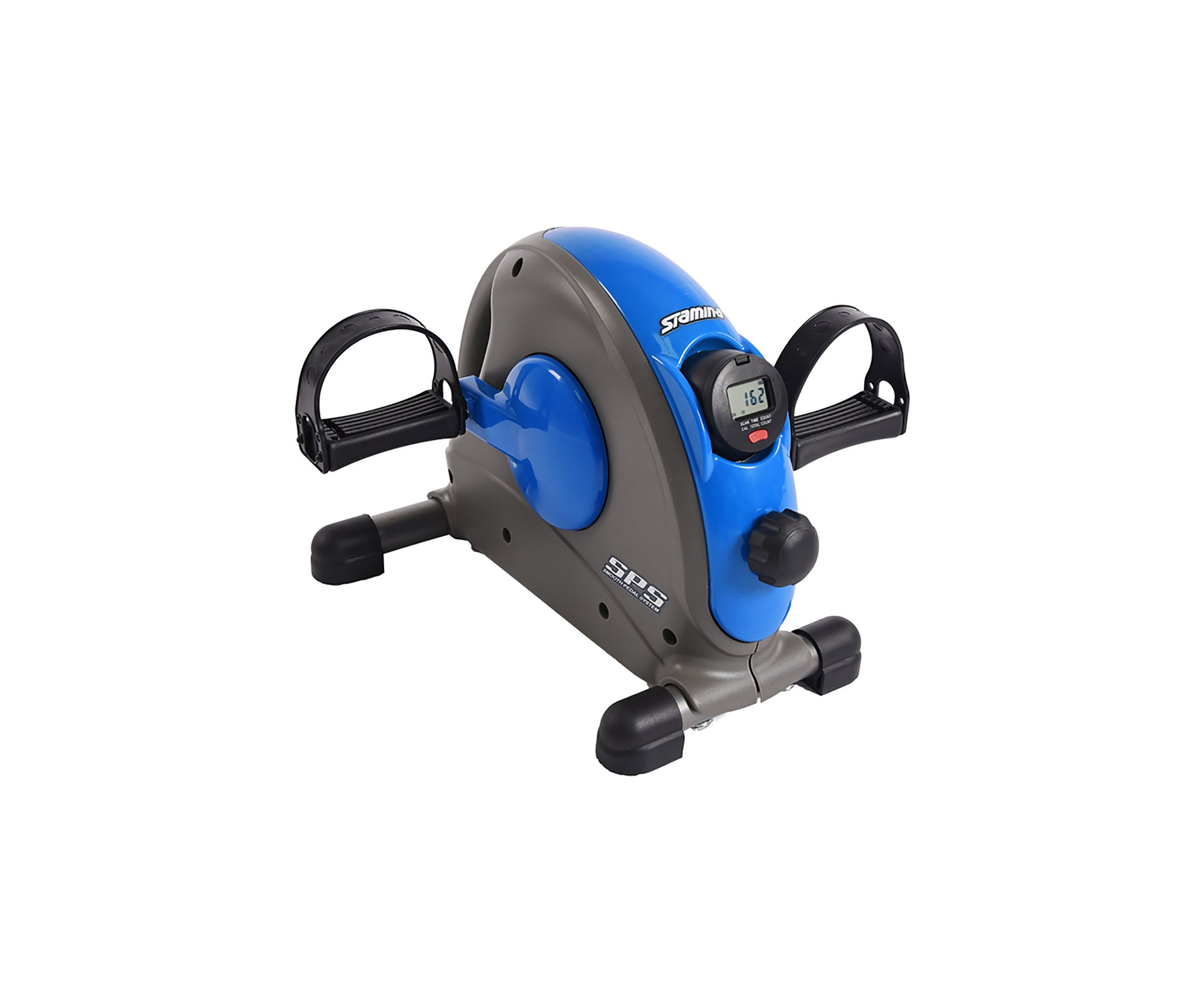 Mini Exercise Bike with Smooth Pedal System, Blue