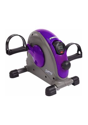 Mini Exercise Bike with Smooth Pedal System, Purple