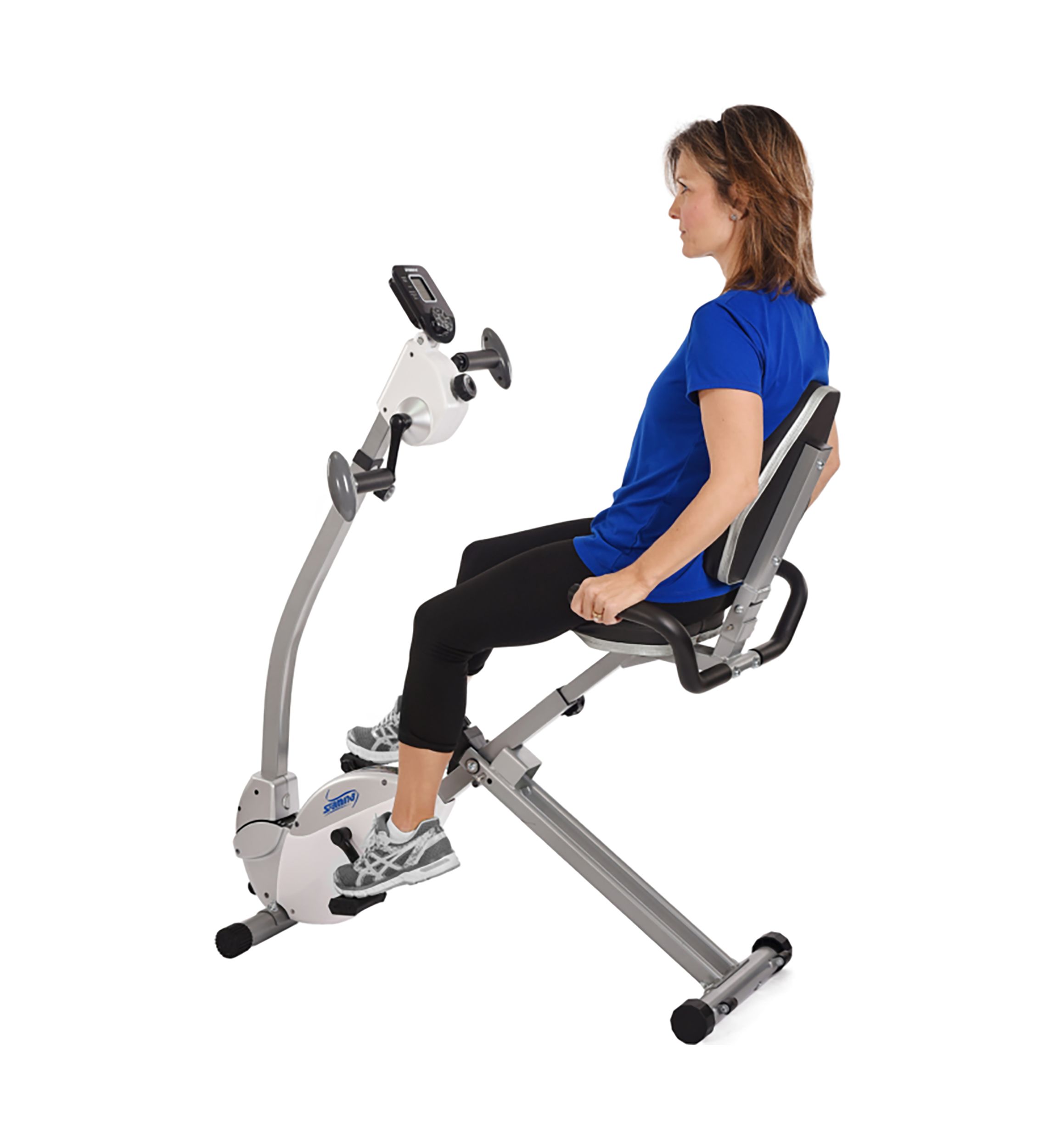 Recumbent Exercise Bike w/ Upper Body Exerciser