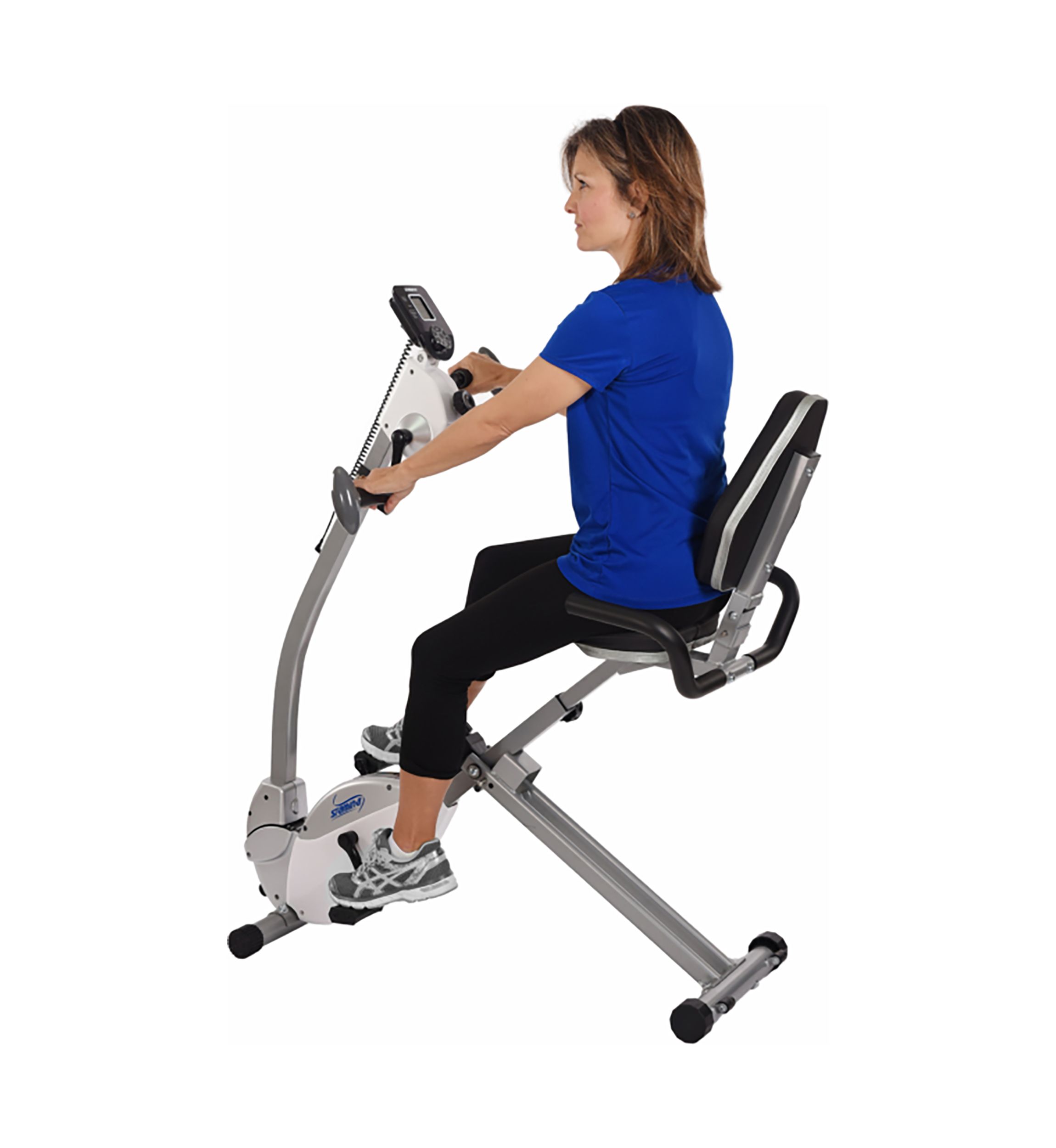 Recumbent Exercise Bike w/ Upper Body Exerciser