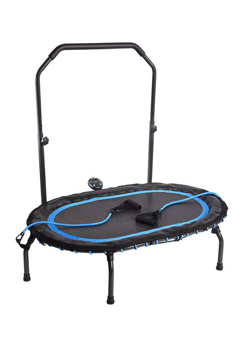 Stamina InTone Oval Fitness Trampoline with Workout DVD