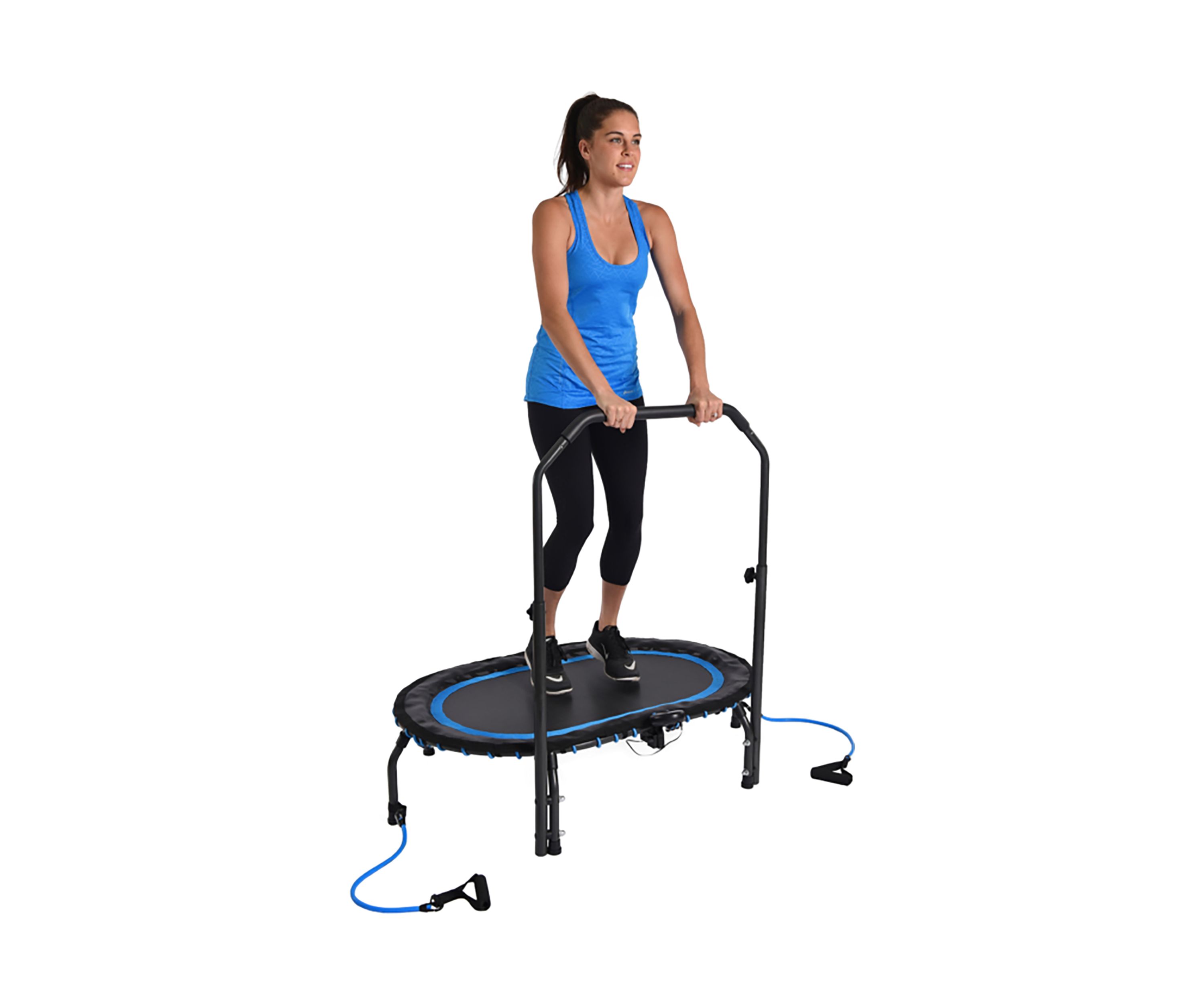 InTone Oval Fitness Trampoline with Workout DVD