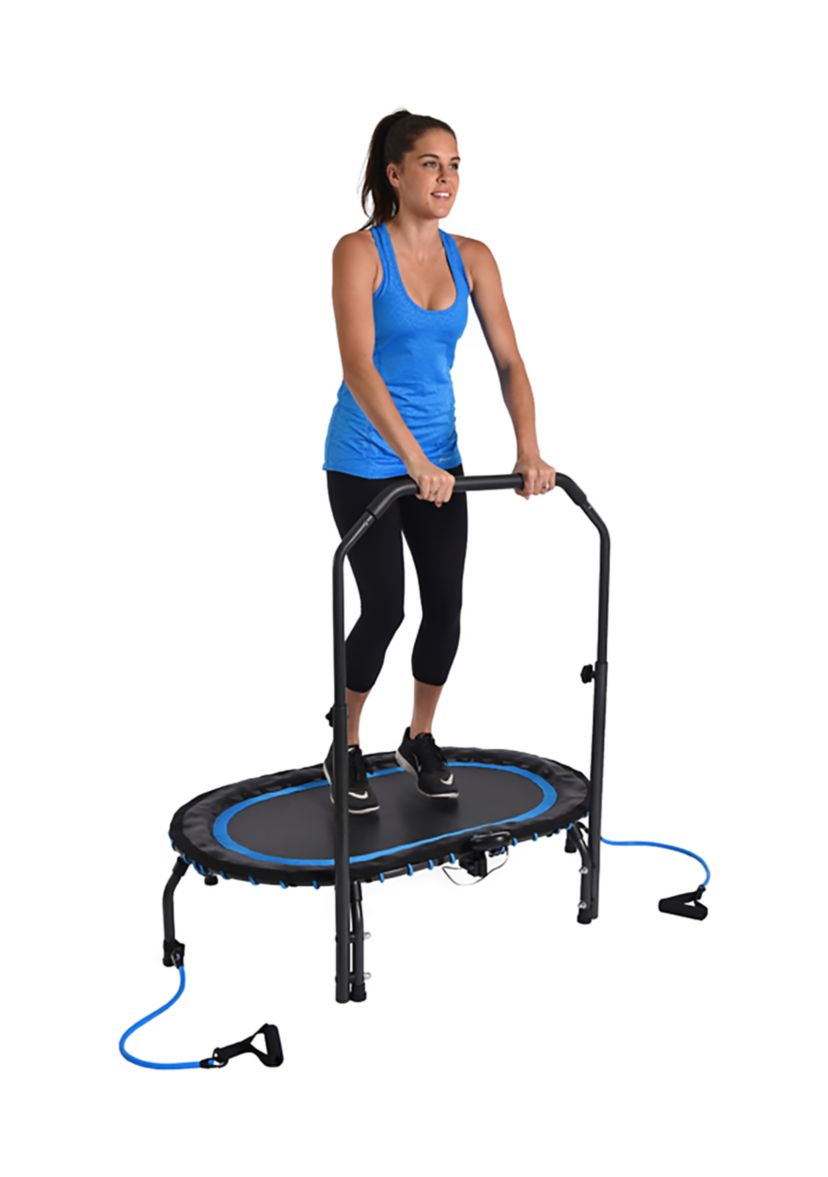InTone Oval Fitness Trampoline with Workout DVD