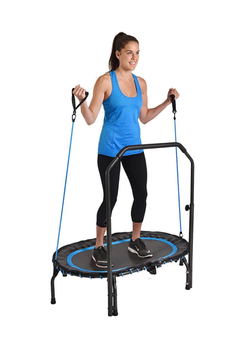 InTone Oval Fitness Trampoline with Workout DVD