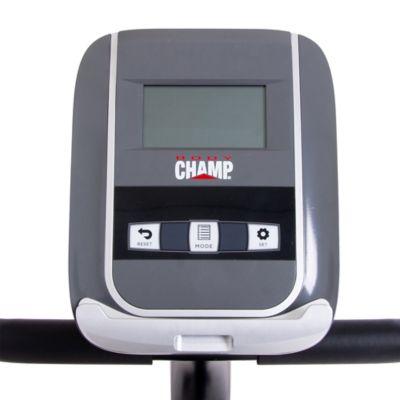 Body Champ Recumbent Exercise Bike w/ Heart Rate Sensors