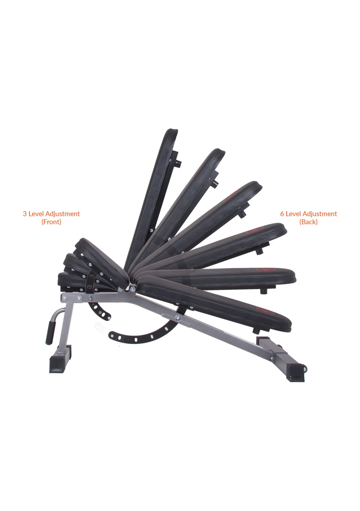 Body Power Adjustable Multi-Purpose Weight Bench