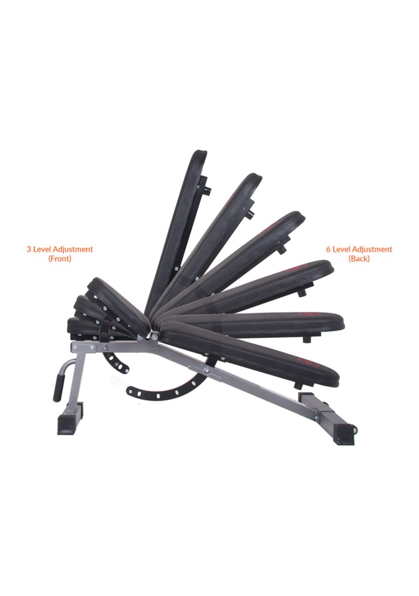Body Power Adjustable Multi-Purpose Weight Bench