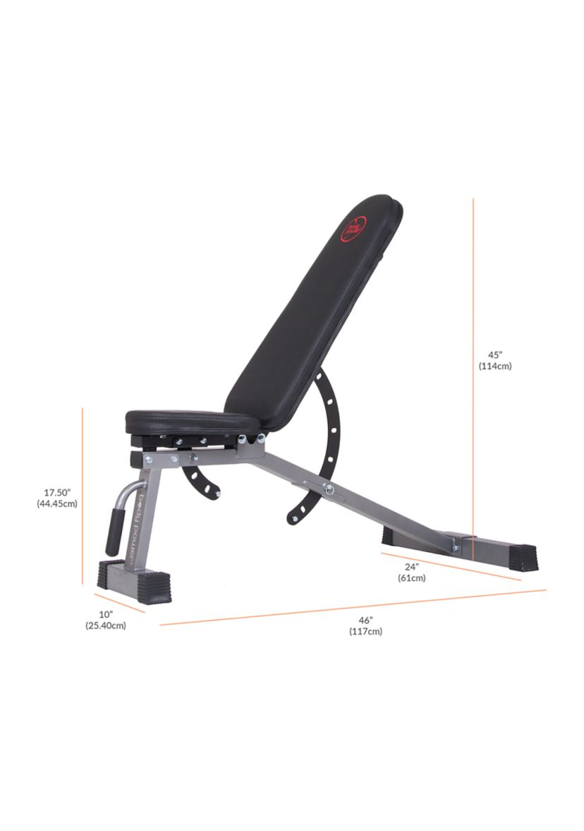 Body Power Adjustable Multi-Purpose Weight Bench