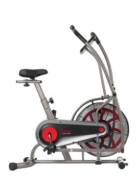 Sunny Health & Fitness Motion Air Fan Exercise Bike With Unlimited Resistance & Device Holder