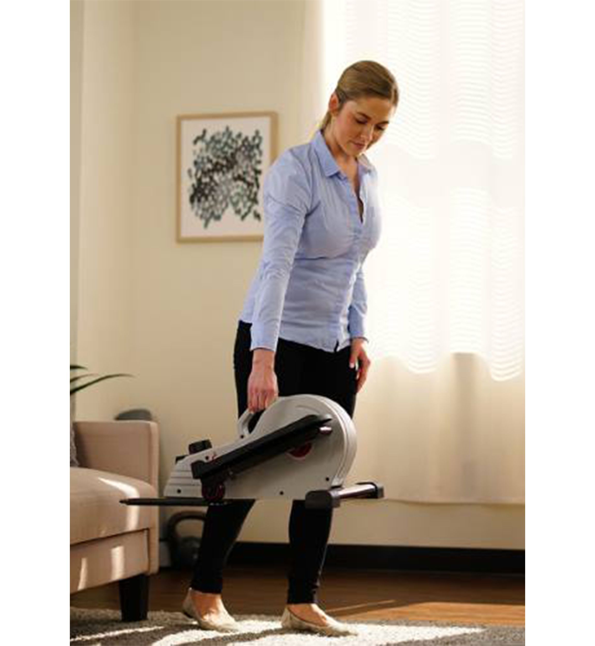 Magnetic Under Desk Elliptical Peddler Exerciser