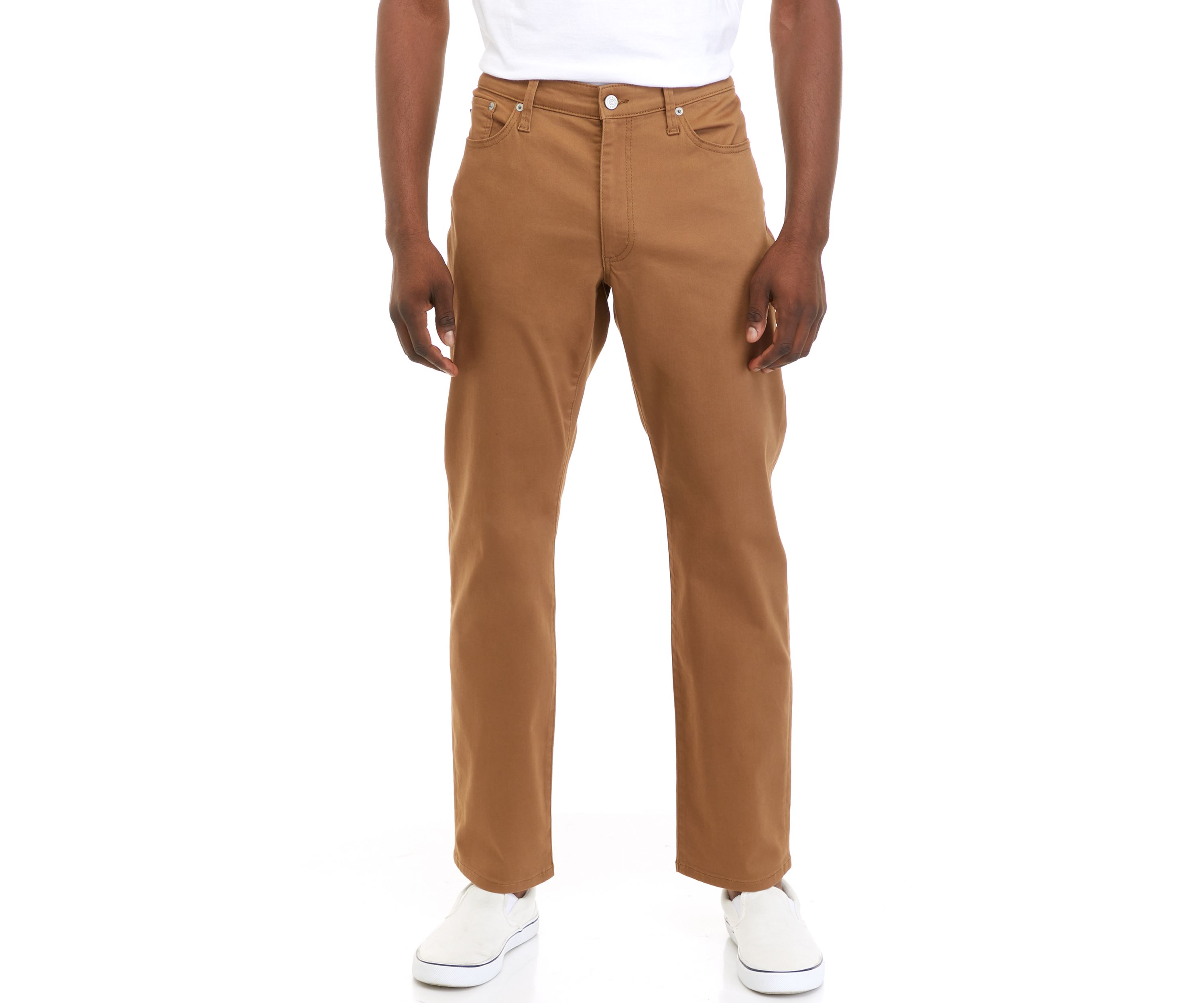 Mens Classic Twill 5 Pocket Pants 