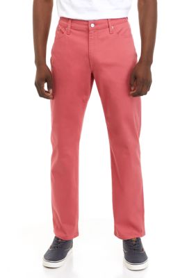 Crown & Ivy™ Men's Classic Twill 5 Pocket Pants | belk