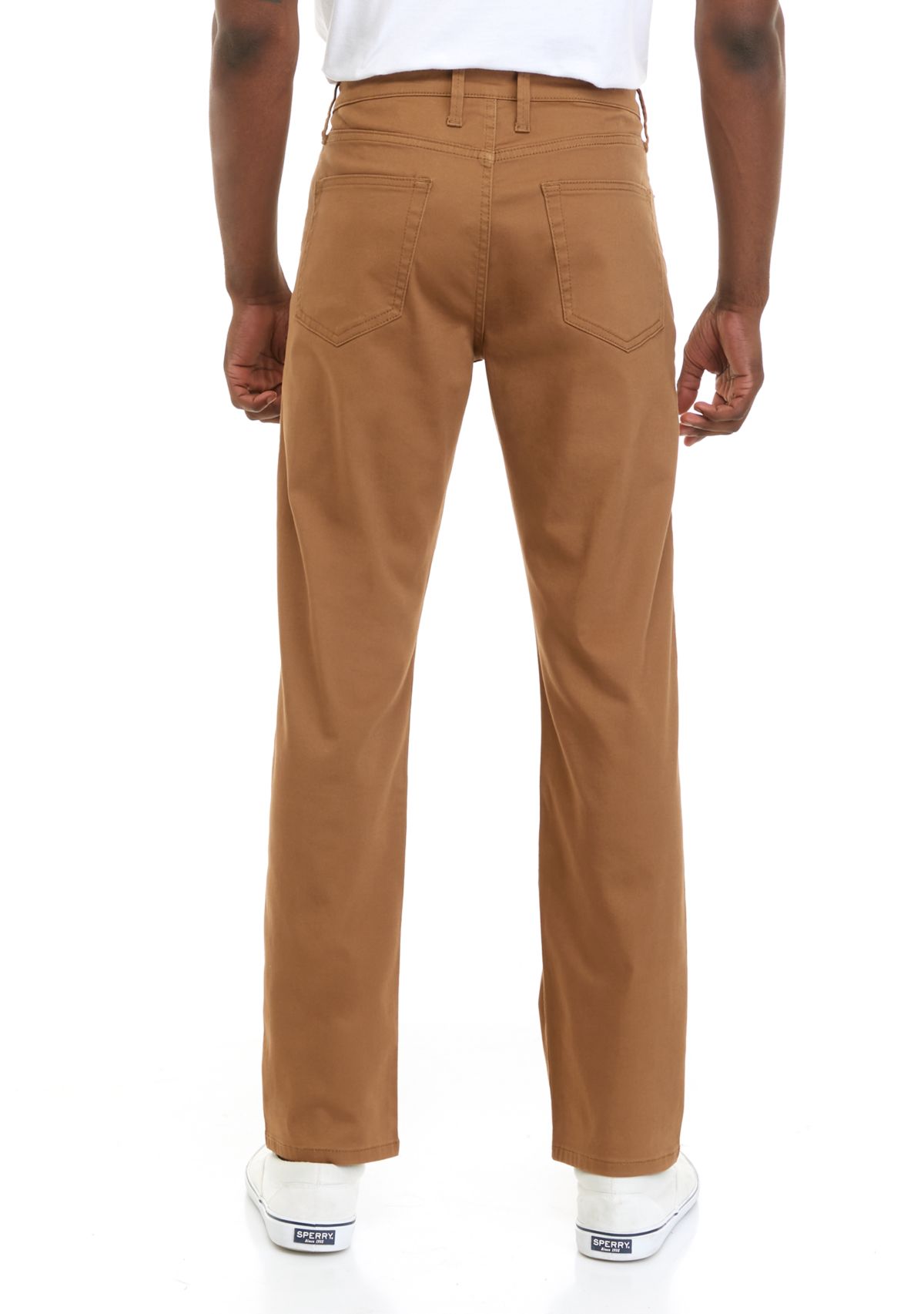 Mens Classic Twill 5 Pocket Pants 